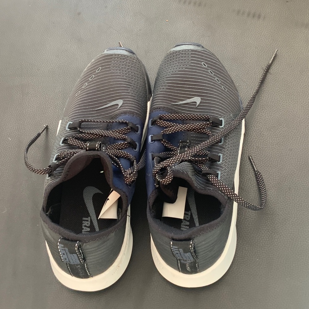 Nike Navy and White Training Sneakers
